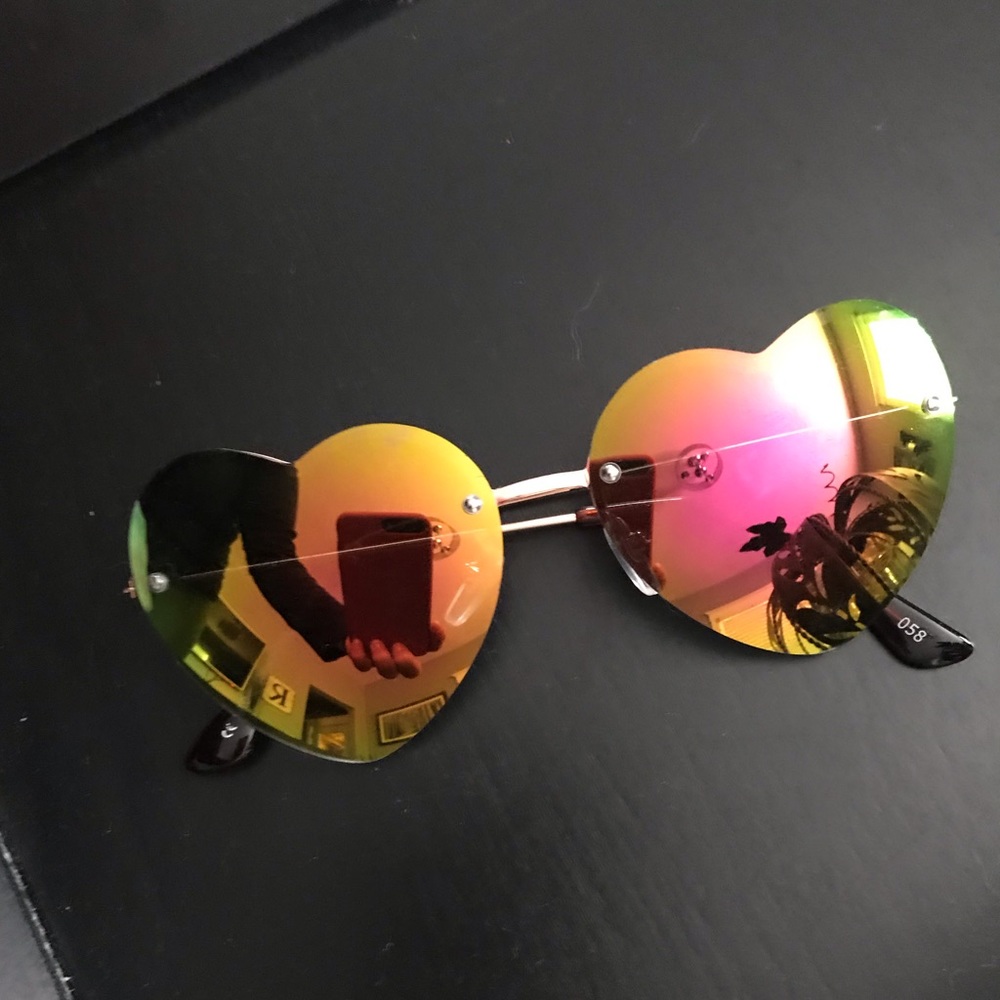 Heart sunglasses